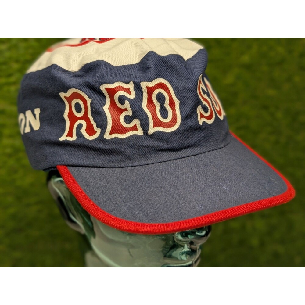 MLB Boston Red Sox Painters Cap Red One Size Baseball Vintage